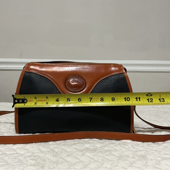 Dooney & Bourke Black and Tan Crossbody Bag - Picture 13 of 15